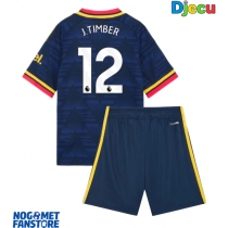 Arsenal Jurrien Timber #12 Gostujuci Dres za djecu 2026-27 Kratak Rukav (+ Kratke hlače)